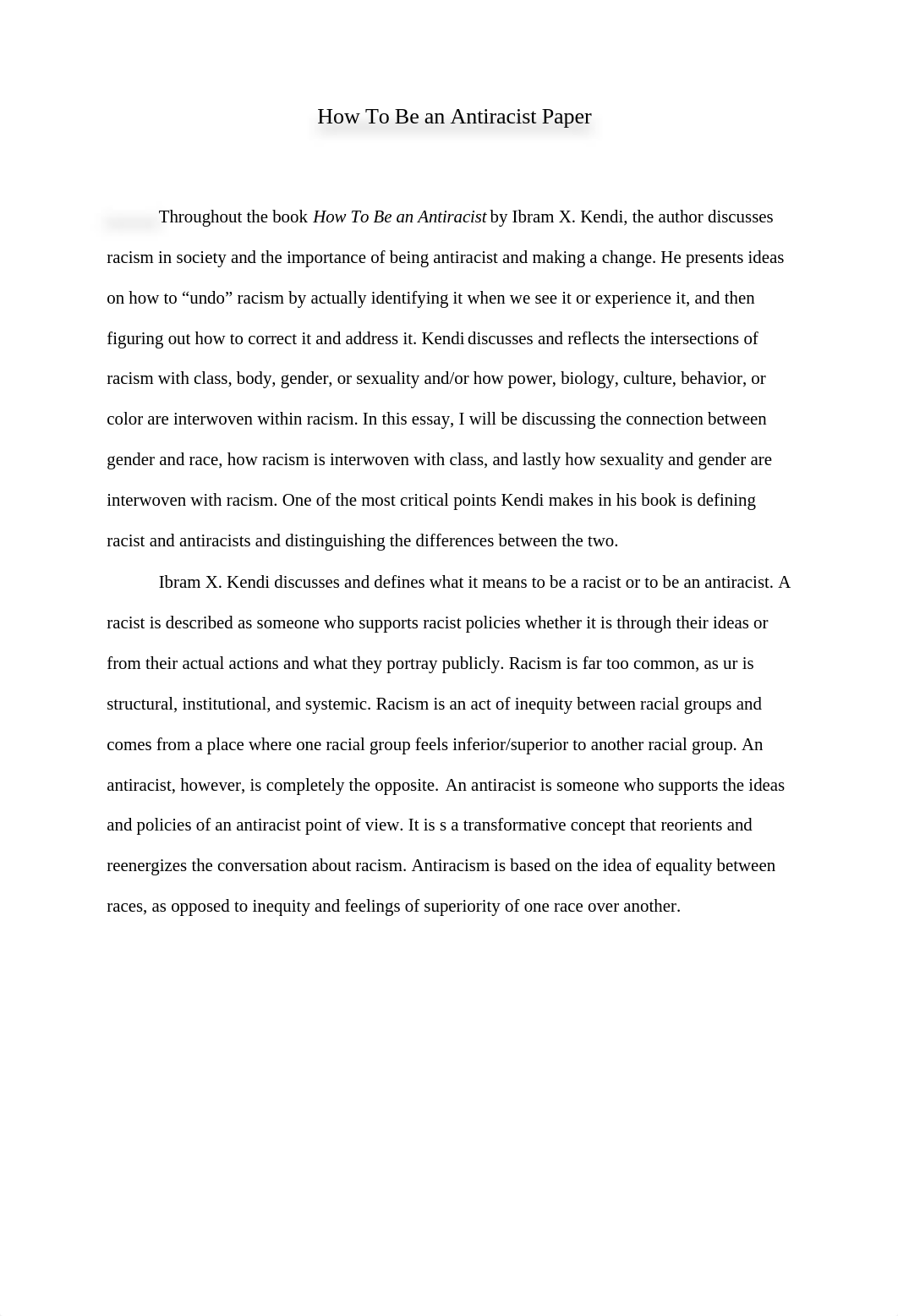 How To Be an Antiracist Paper.docx_dts2cfh3ric_page1