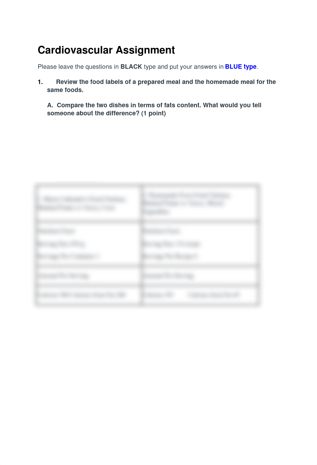 Cardiovascular Assignment Worksheet.docx_dtsbqyqup6l_page1