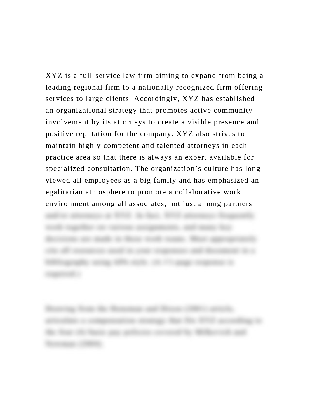 XYZ is a full-service law firm aiming to expand from being a lea.docx_dtsdulsgue5_page2