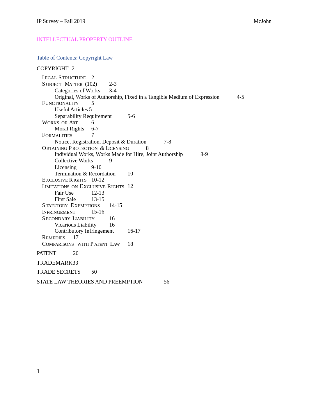 IP Survey Outline_TOC.docx_dtsixysuhyx_page1