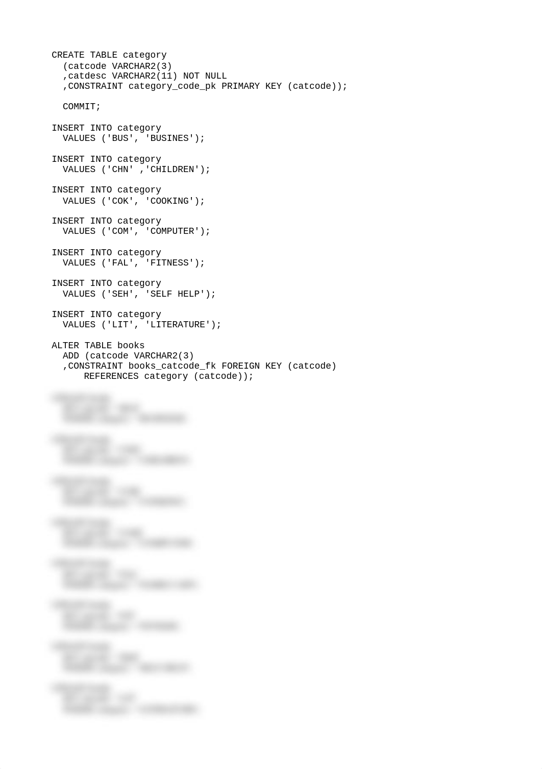 Oracle 12c sql Database Chapter 5 Advanced Challenge_dtsni03sj17_page1