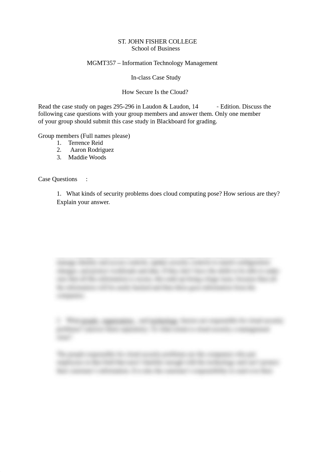 Case Study - How Secure is the Cloud.docx_dtss9b9d46x_page1