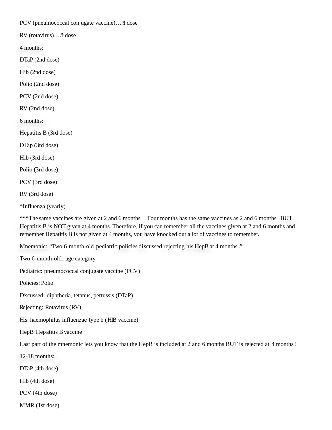 Pediatric Vaccination Schedule Mnemonic.docx_dtstygoz2ux_page2