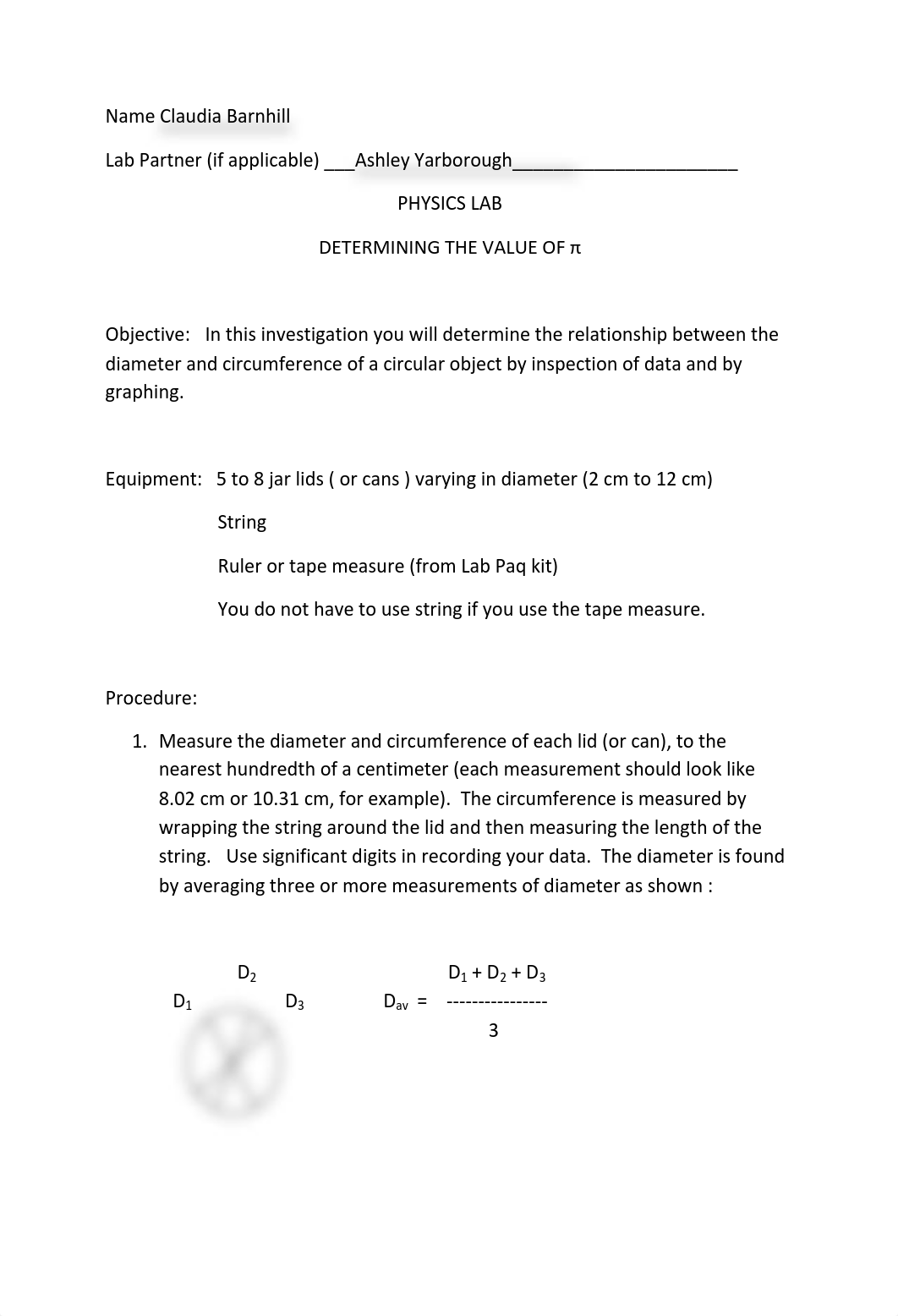 PHYSICS LAB Determination of Pi USE THIS.pdf_dtsx37prr9b_page1