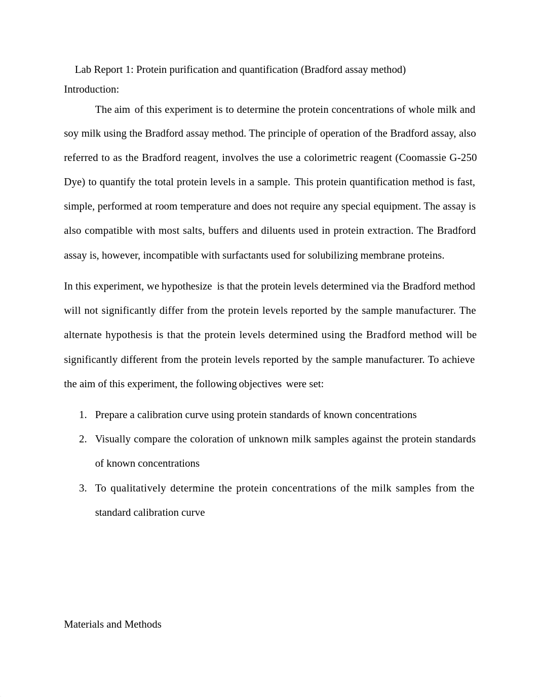 Bradford assay Lab Report 1.docx_dtszbkkez35_page1