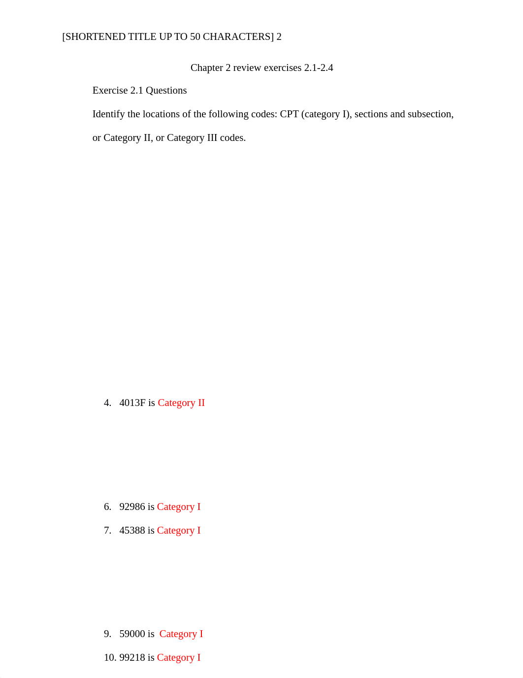 2400 coding & CPT HCPCS chp 2 reviw excersices.docx_dtt02q9x1ex_page2