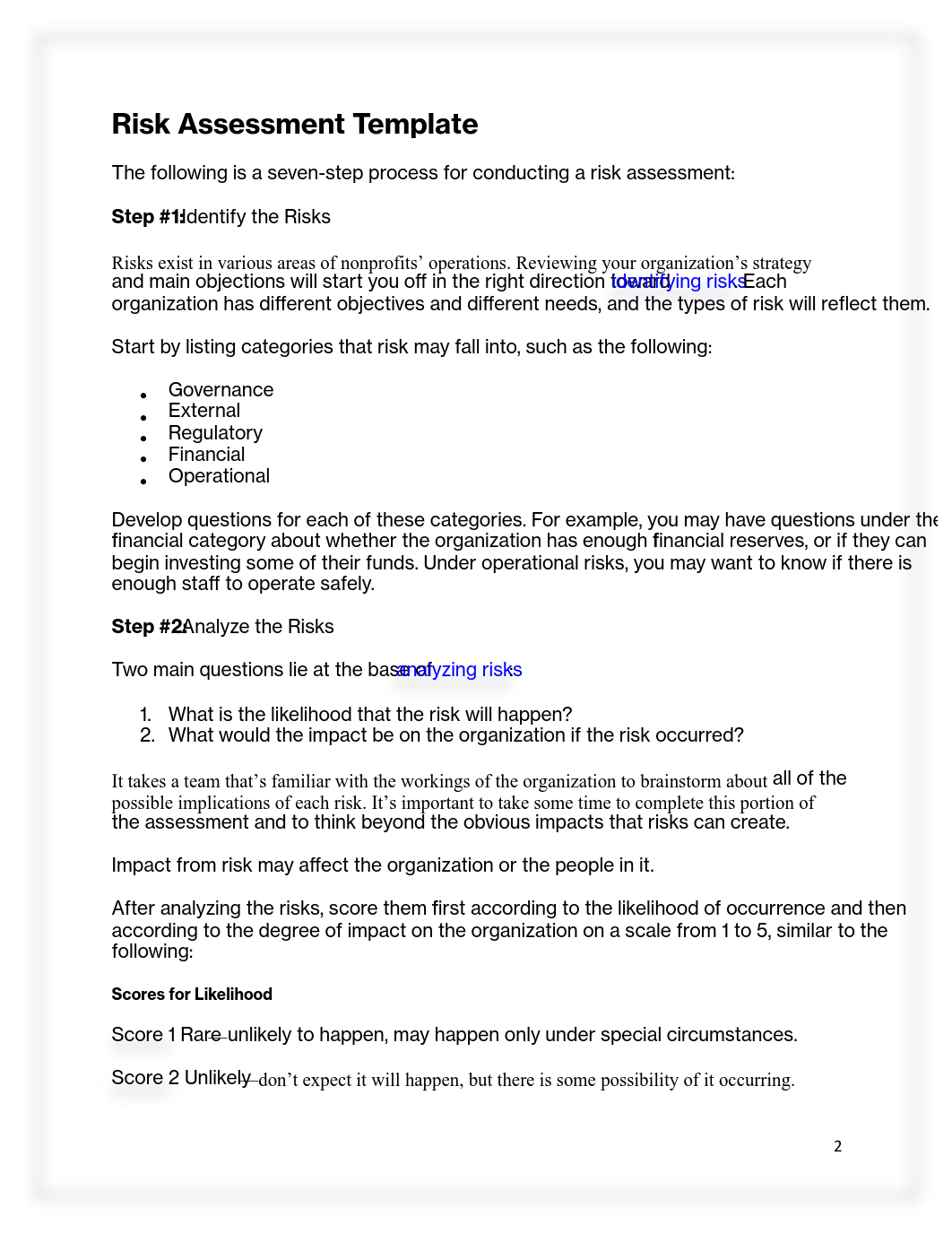 Risk Assessment - A Template for Nonprofit Boards.pdf_dtt61u631ps_page2