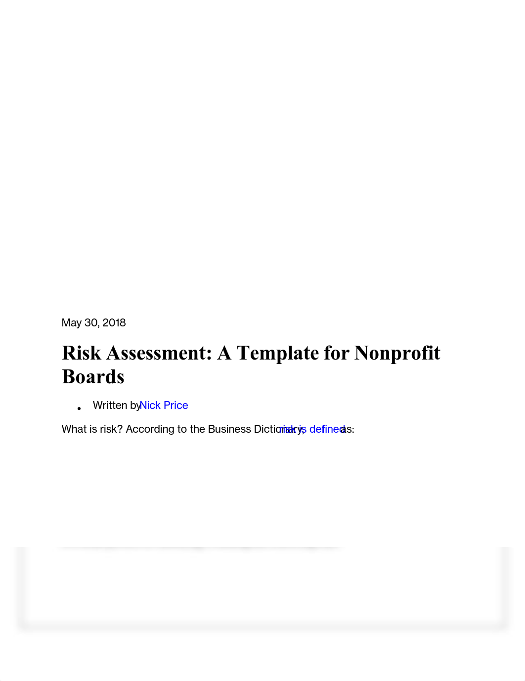 Risk Assessment - A Template for Nonprofit Boards.pdf_dtt61u631ps_page1