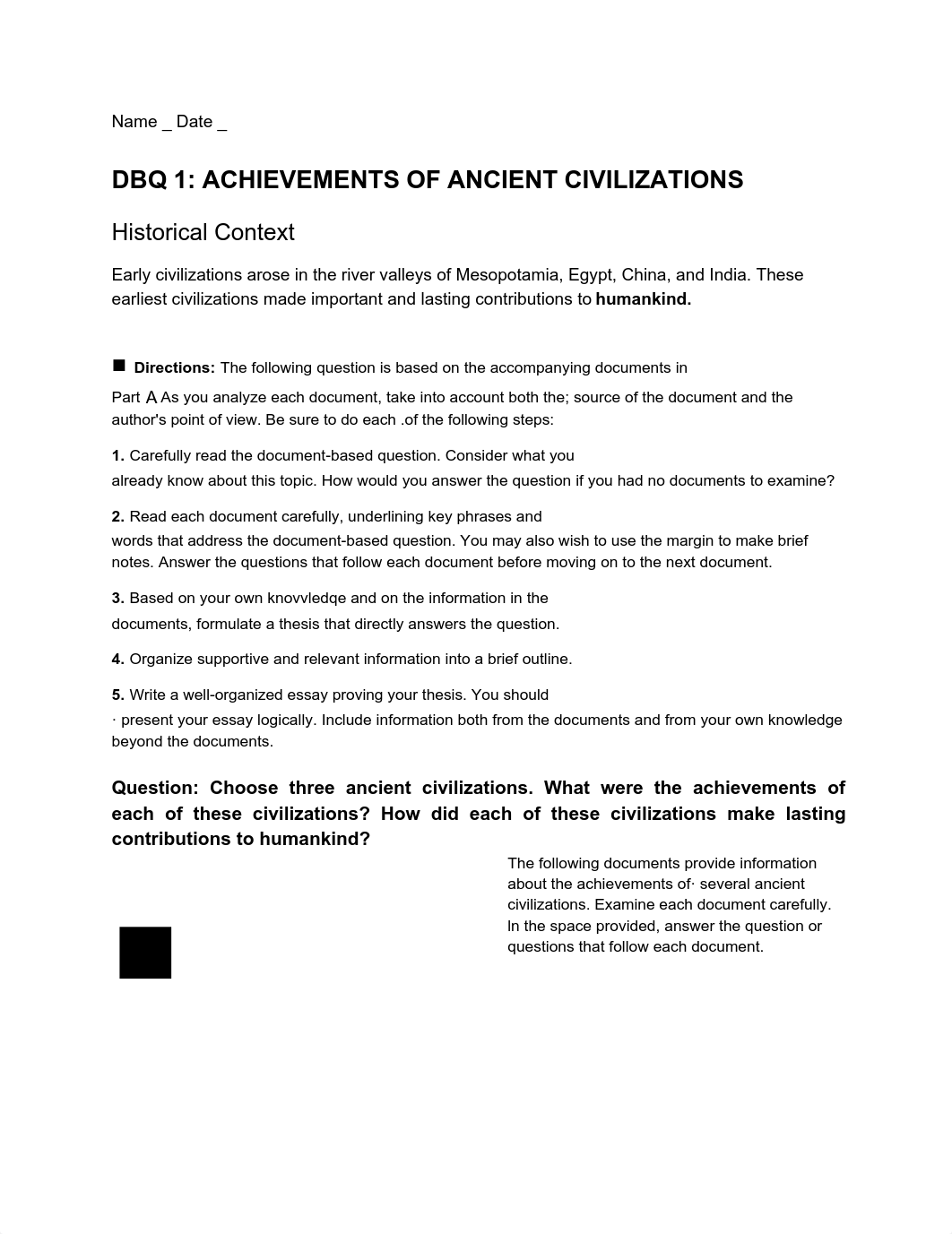 Vaibhav Kumar - Achievements of Ancient Civilizatons Documents.pdf_dttf0dbk8d5_page1