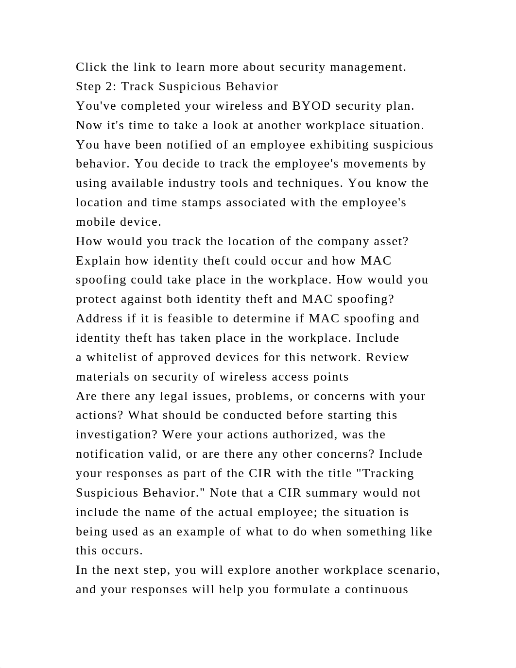 Project 2 Incident ResponseStep 1 Develop a Wireless and BYOD .docx_dttfo50y5ux_page3