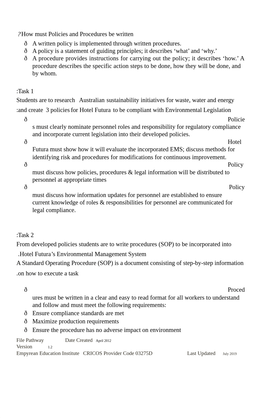 Case Study 3 SITXGLC001 RCRR v1.1.docx_dttgigeseyb_page2