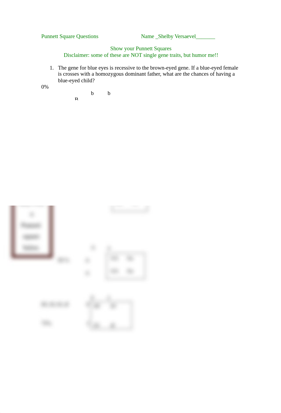 normal and x linked punnett square worksheet-1.docx_dttx6h8rd4y_page1