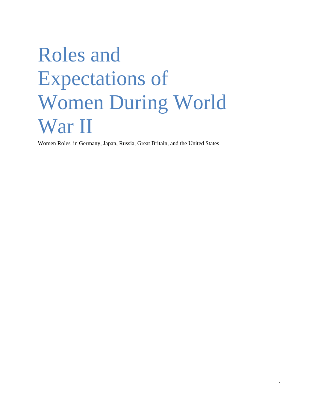 The Roles of Women During World War Two_dttxfb08980_page1