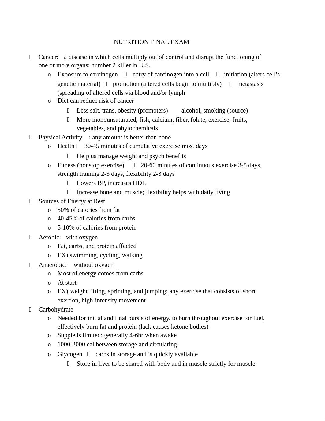 Nutrition Study Guide Exam 4_dttywtcpy30_page1