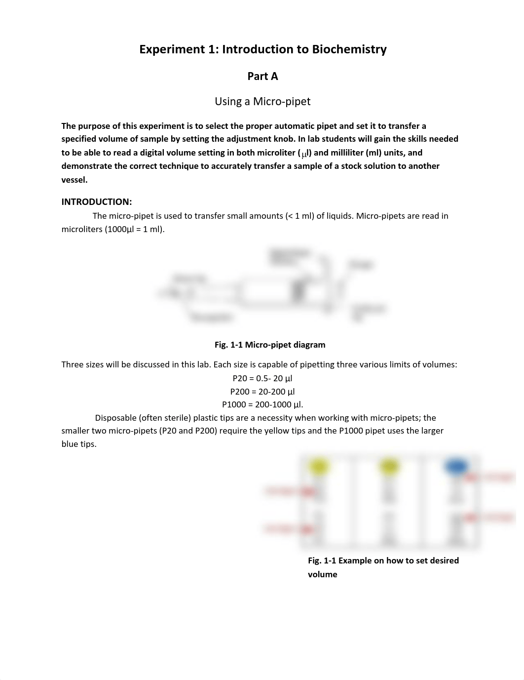 Experiment 1 Introduction to Biochemistry LAB.pdf_dtunatvk8av_page1