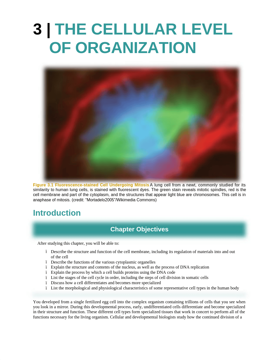 BIOL 260 Ch 3 - THE CELLULAR LEVEL OF ORGANIZATION.docx_dtuoyrevzar_page1