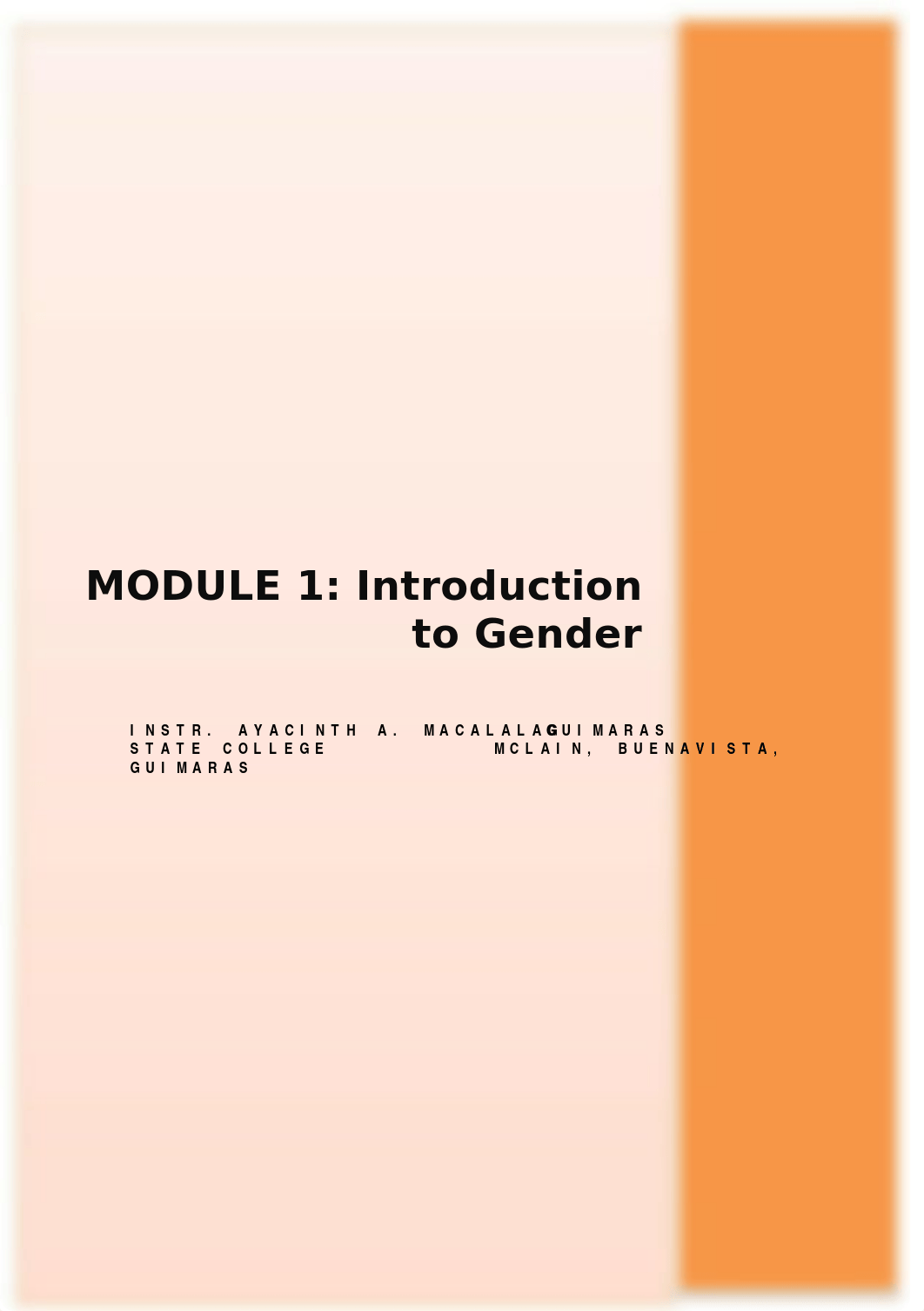 Unit 1 Module 1- Gender and Society.docx_dtutkvgcdyc_page1