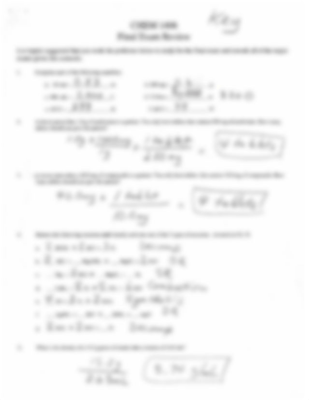 CHEM 1406 Final Exam Review Key corrected.pdf_dtv41h1gil6_page1