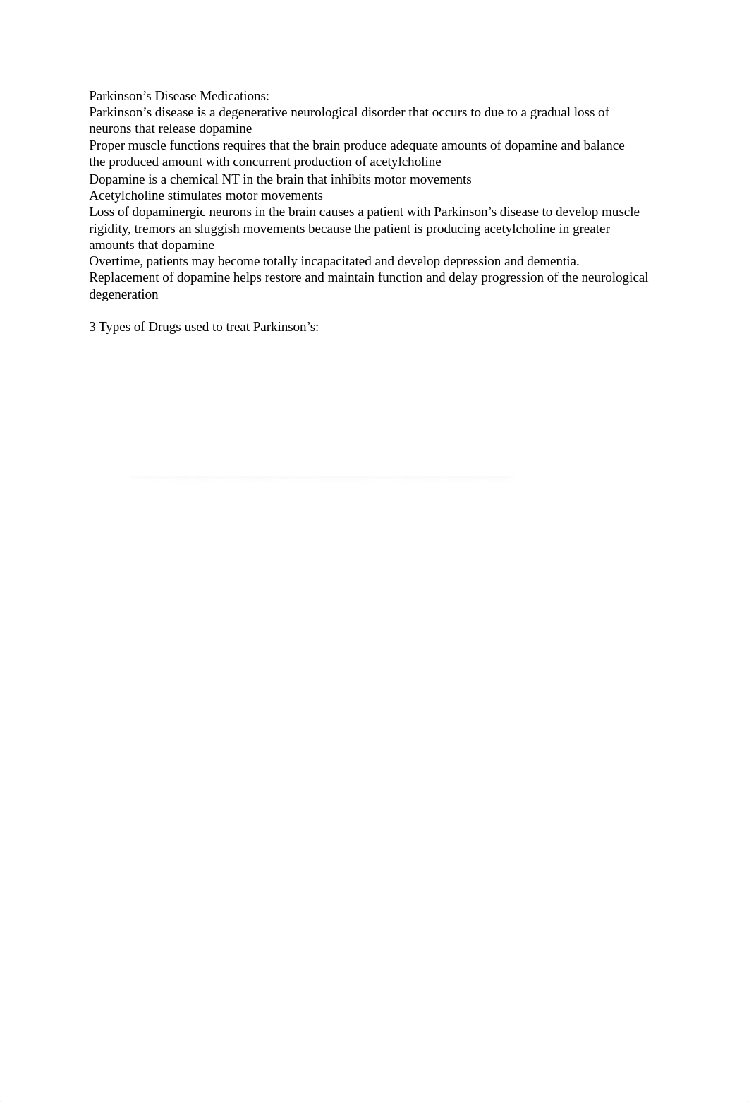 Neuro Degenerative Disorders Parkinsons and MS Medications from ATI Pharmacology of Neurological Sys_dtv982l0tpc_page1