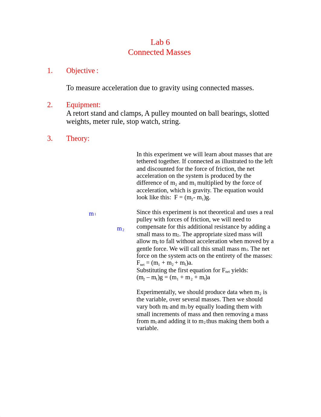 Lab 6 Connected Masses1.doc_dtvjtxnadhl_page1