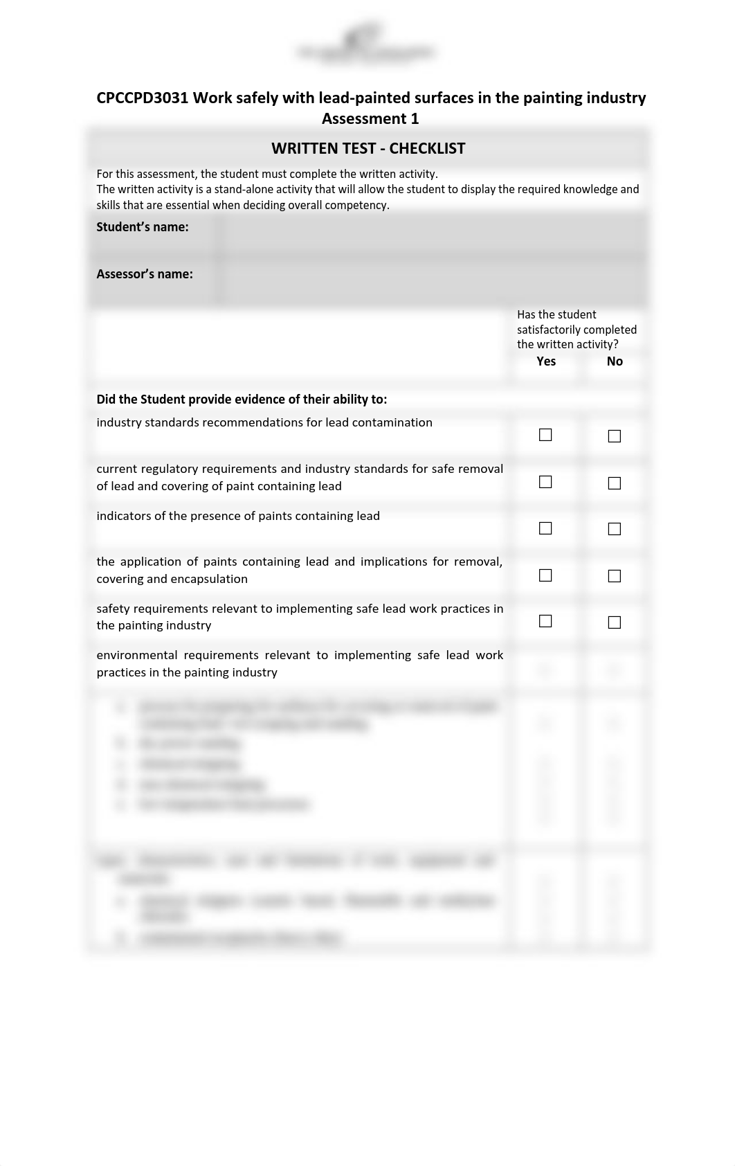 Assessment 1 _Checklist_CPCCPD3031_version 2.o FEB 2022.pdf_dtvjzrqe4ia_page1