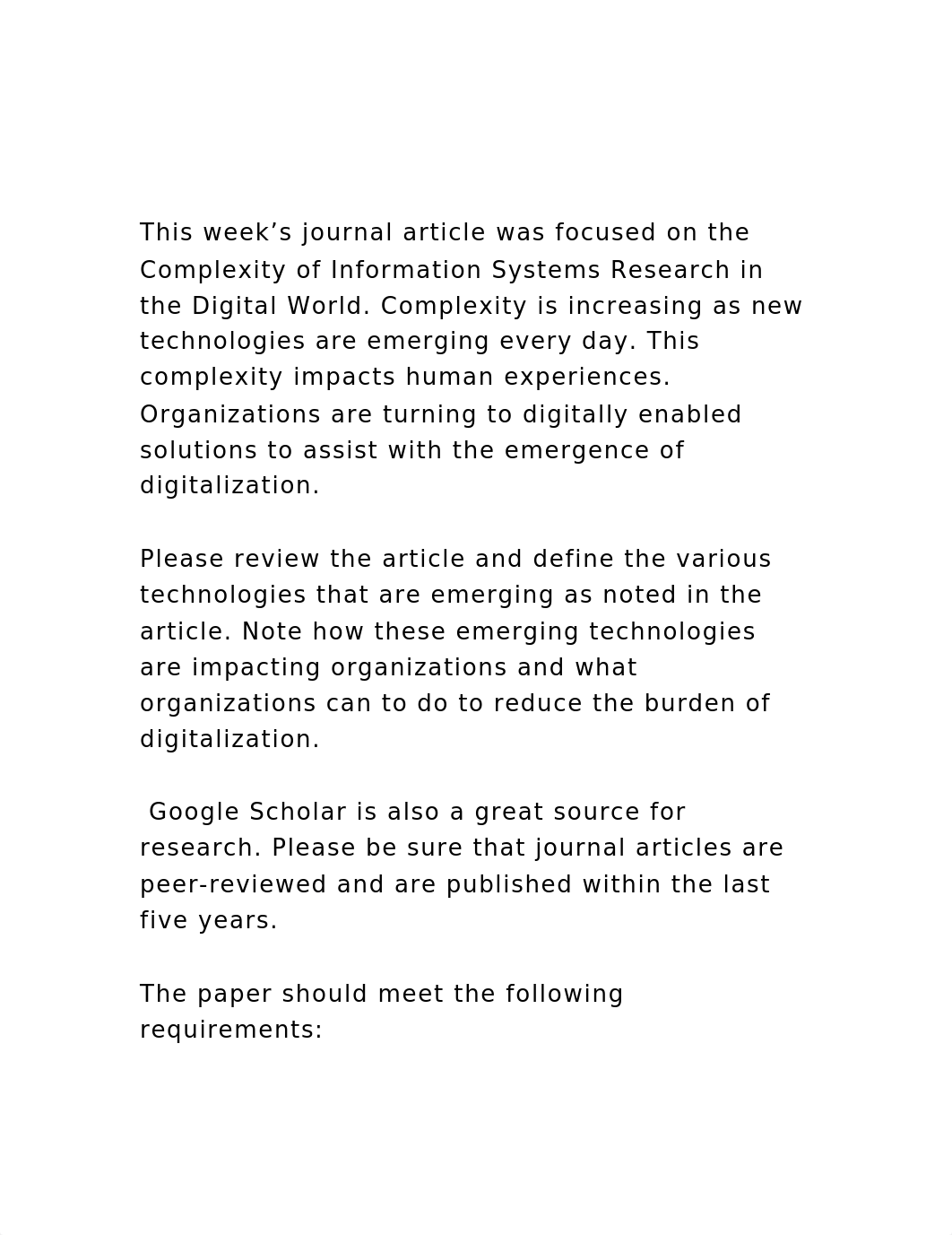 This week's journal article was focused on the Complexity of Inf.docx_dtvm6zc1bol_page2