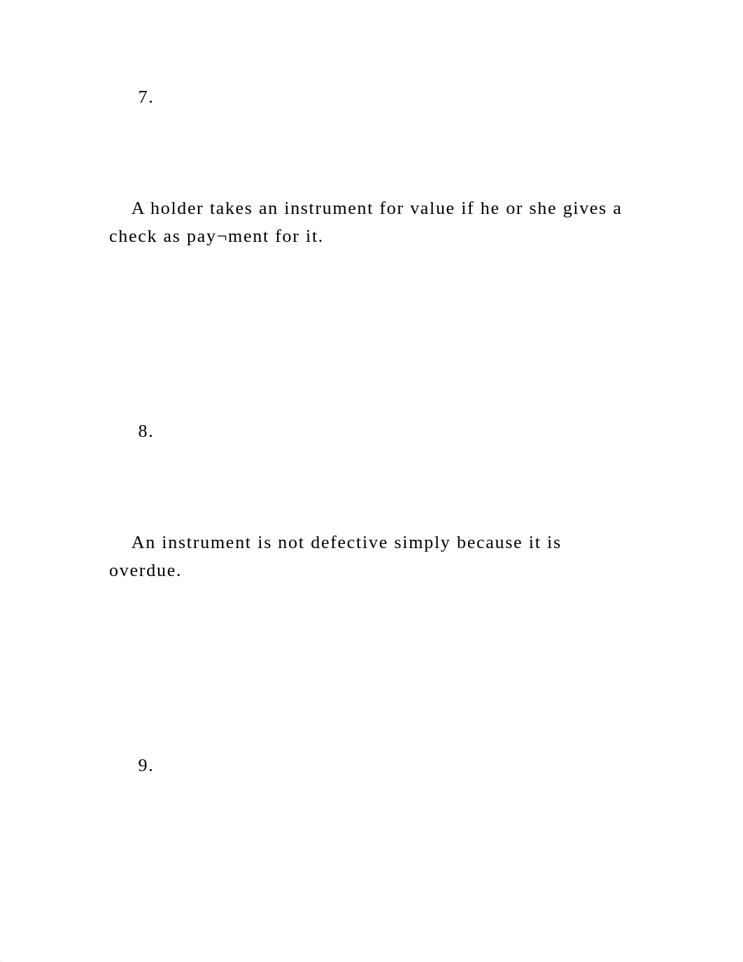 1.      A negotiable instrument is any written promise .docx_dtvpdjv1jje_page5