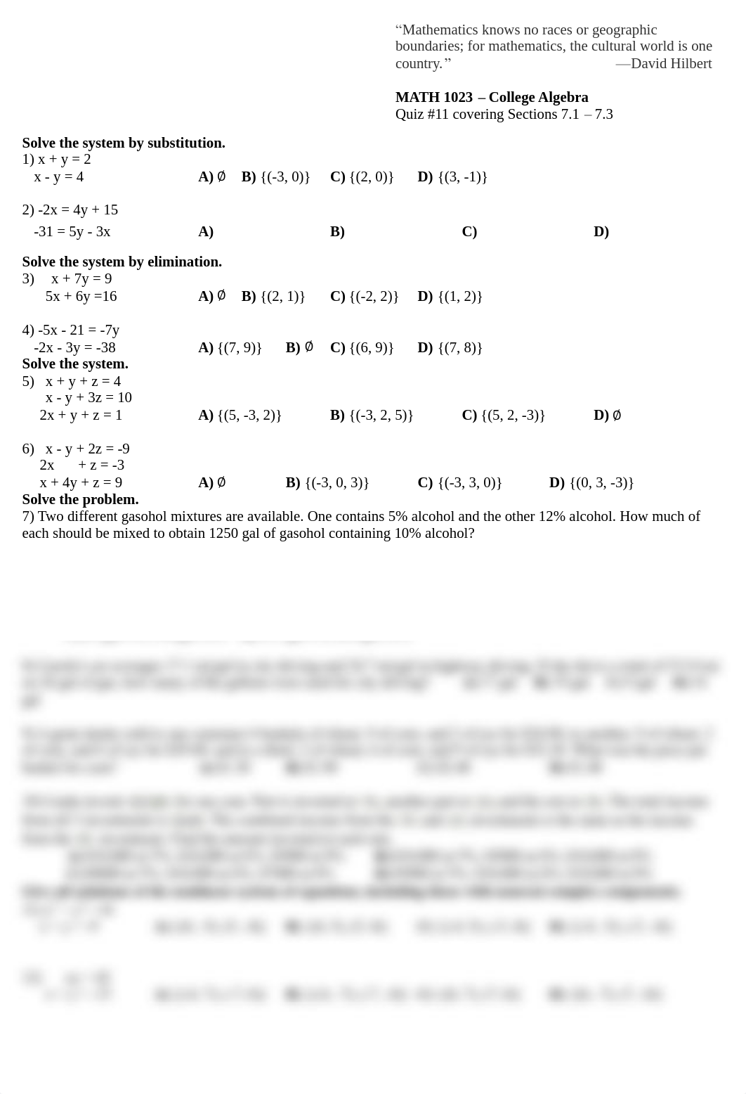 Quiz #11 covering sections 7.1 - 7.3.pdf_dtvq603o3sz_page1