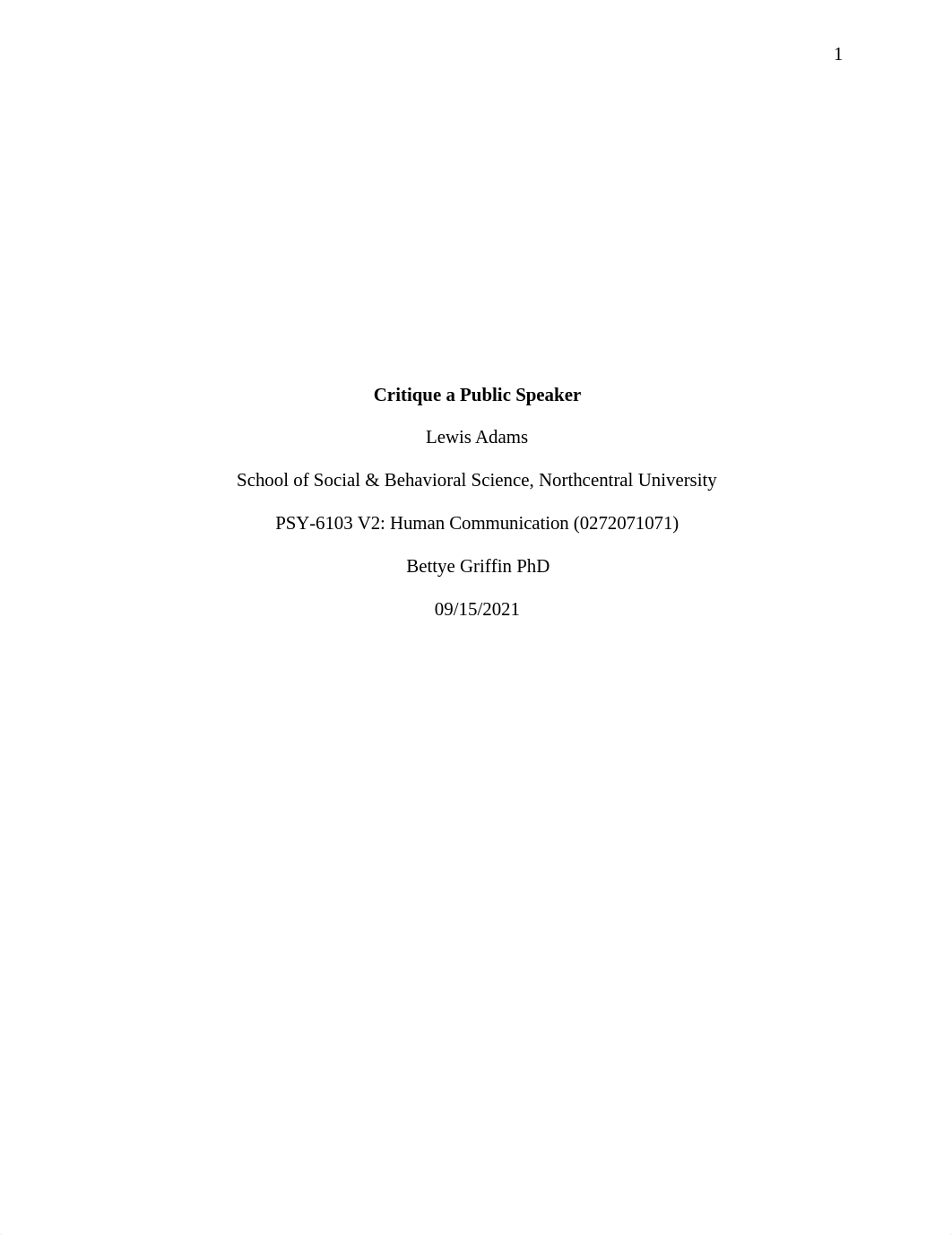 Lewis Psy-6103 Critique a Public Speaker (1).docx_dtvrbqp8fe4_page1