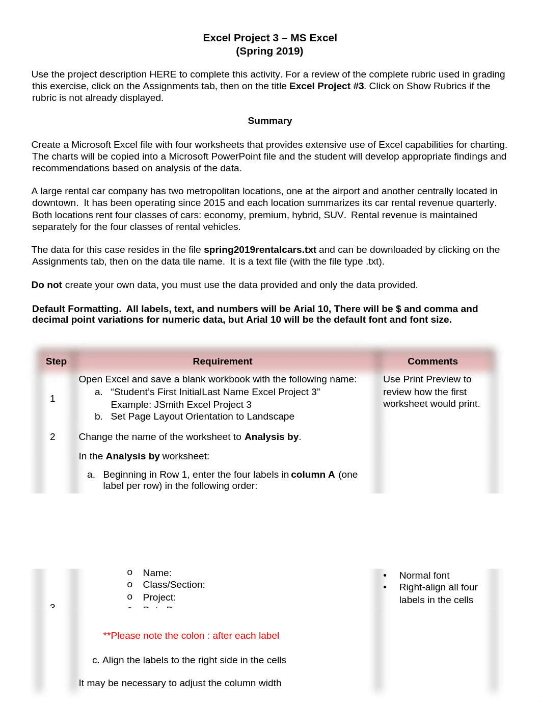 Excel Project 3 - Instructions breakdown.docx_dtwb0zkgoii_page1