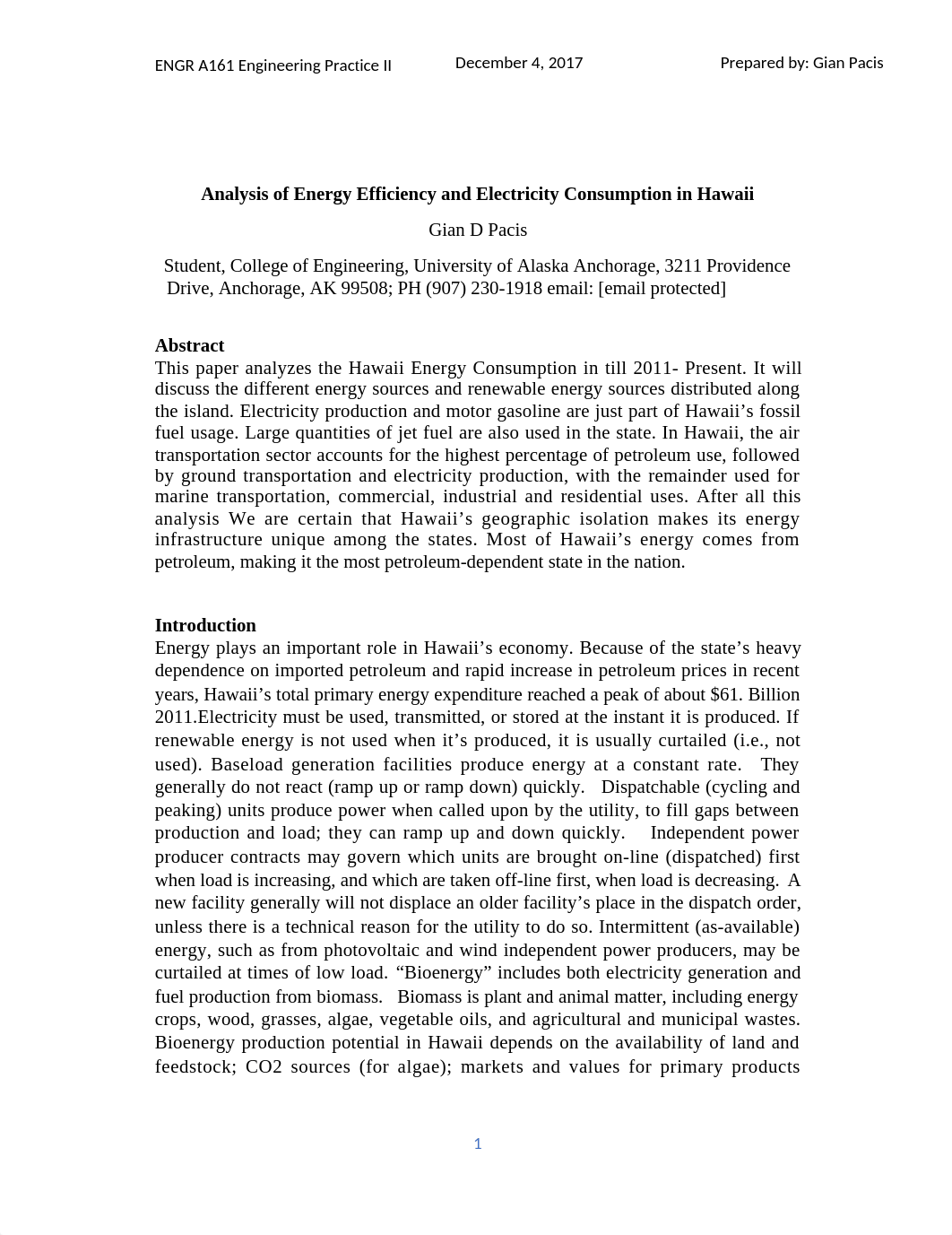 Analysis of Energy Efficiency and Electricity Production in Hawaii.docx_dtwsh3s1ff4_page1