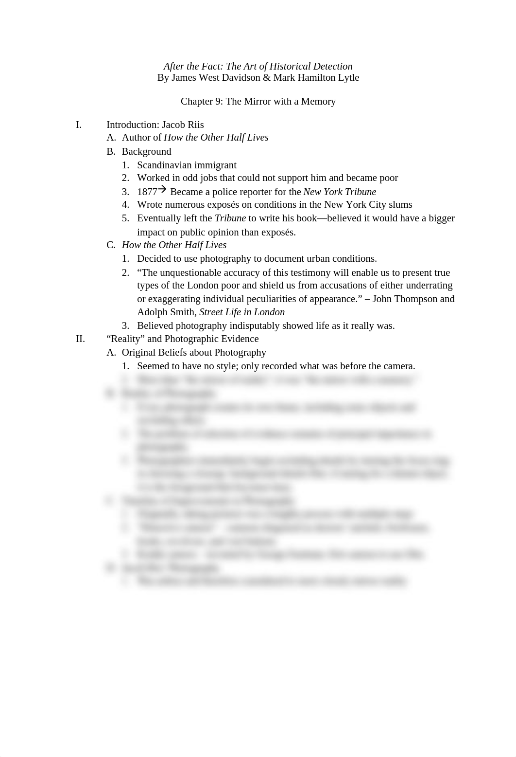 Davidson and Lytle Chapter 9 Outline.docx_dtwxw04a2eo_page1