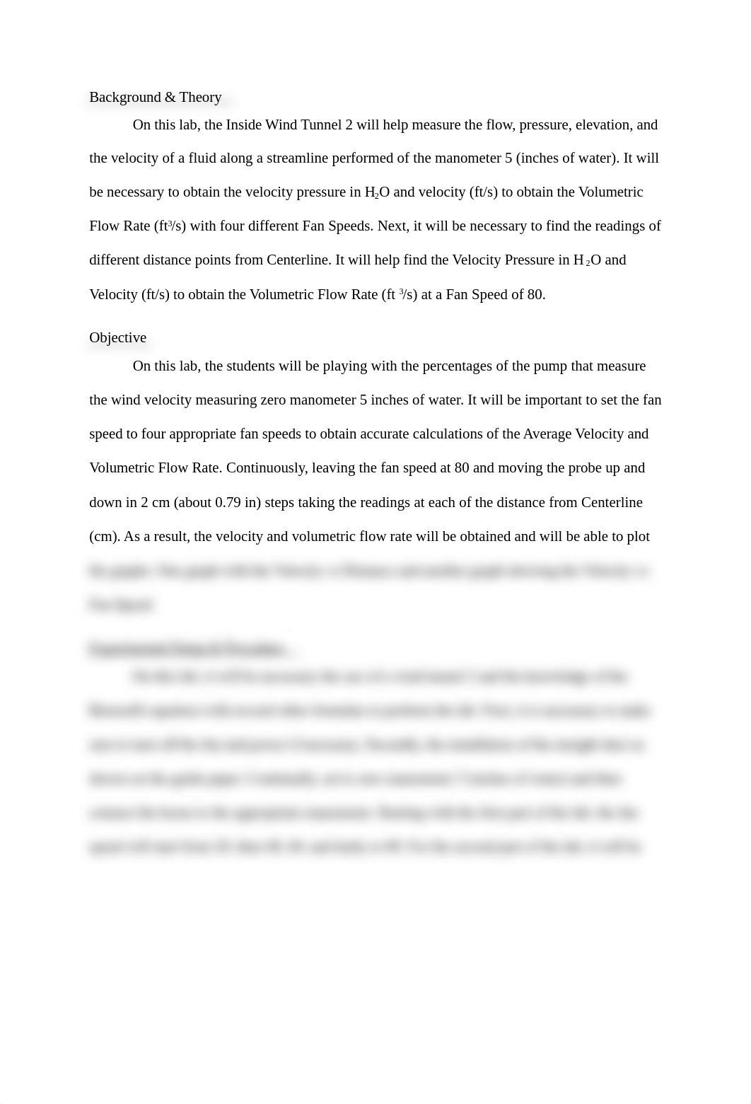 Test 2 Inside Wind Tunnel II Flow measurement - Original Lab Report.docx_dtx0f1b4ym1_page2