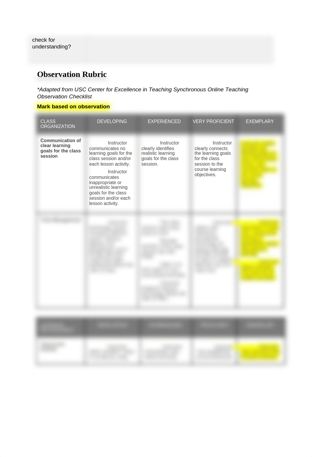 Online Teaching Observation Form Mr. A teaching 5th-6th grade social studies.docx_dtxh6bxra5l_page2