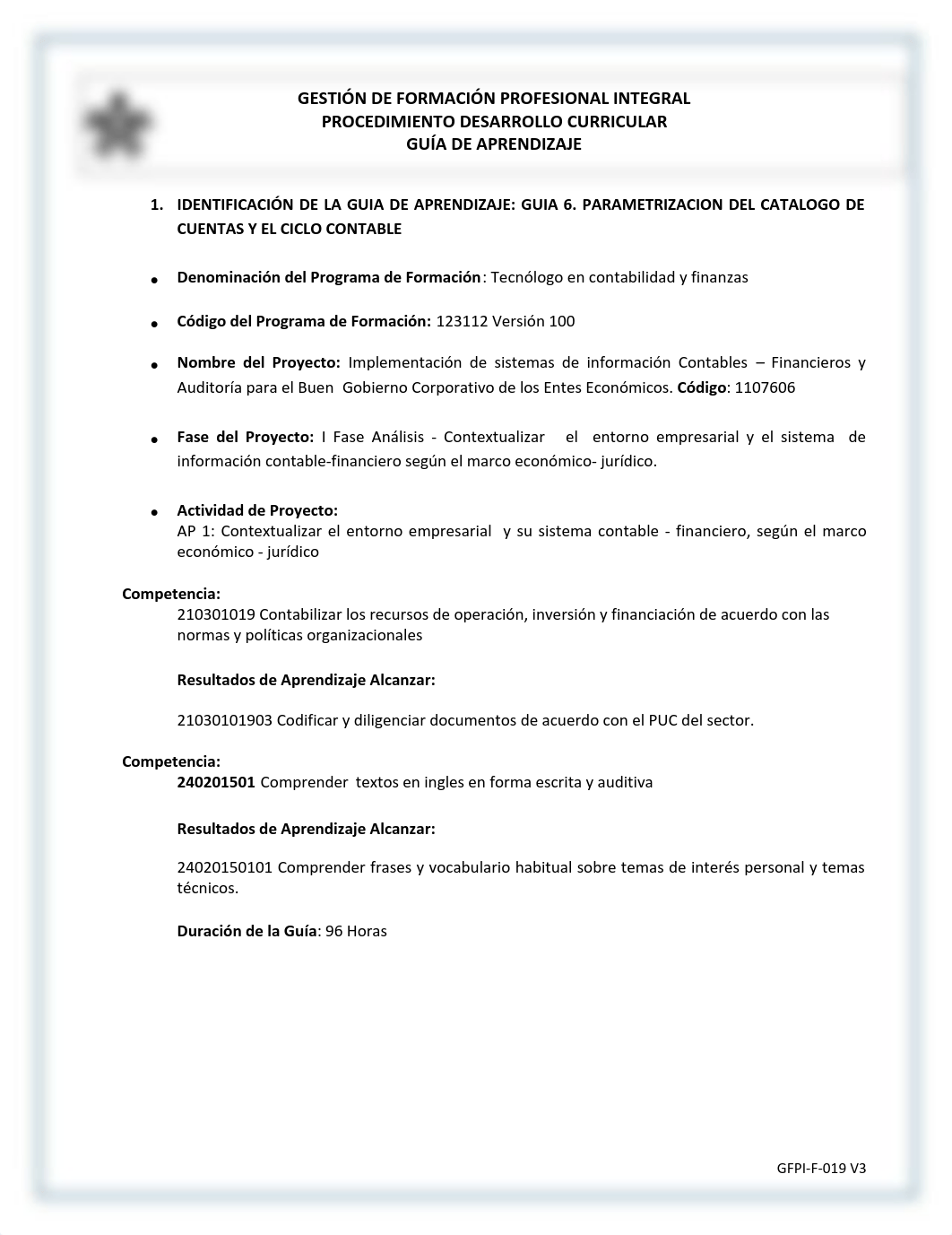 GUIA 6 PARAMETRIZACION DEL CATALOGO DE CUENTAS Y EL CICLO CONTABLE.pdf_dtxmyankgav_page1