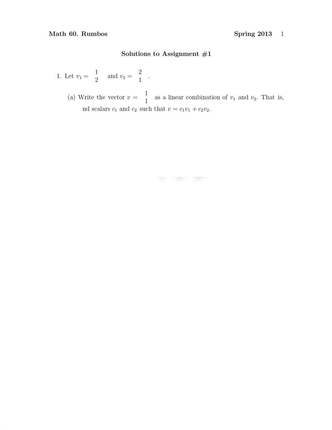Assignment 1 Solution Spring 2013 on Linear Algebra_dtxtvy1kid0_page1