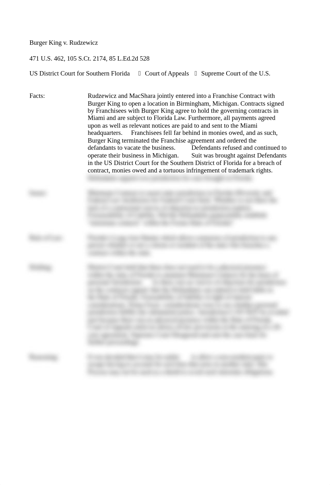 Burger King v Rudzewicz case brief.docx_dty1zpy3u5s_page1