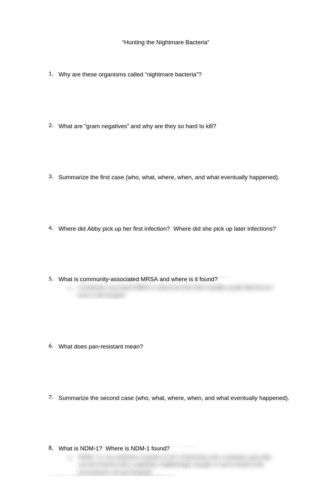 Hunting the Nightmare Bacteria video response questions.docx_dty32jnjk27_page1