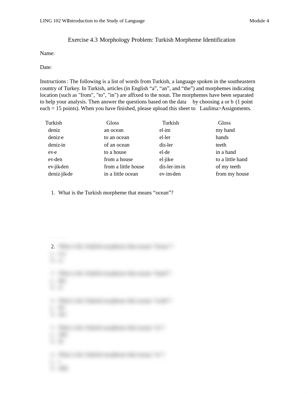 Exercise 4.3  Morphology Problem Turkish Morpheme Identification.rtf_dty7sdrv2nz_page1