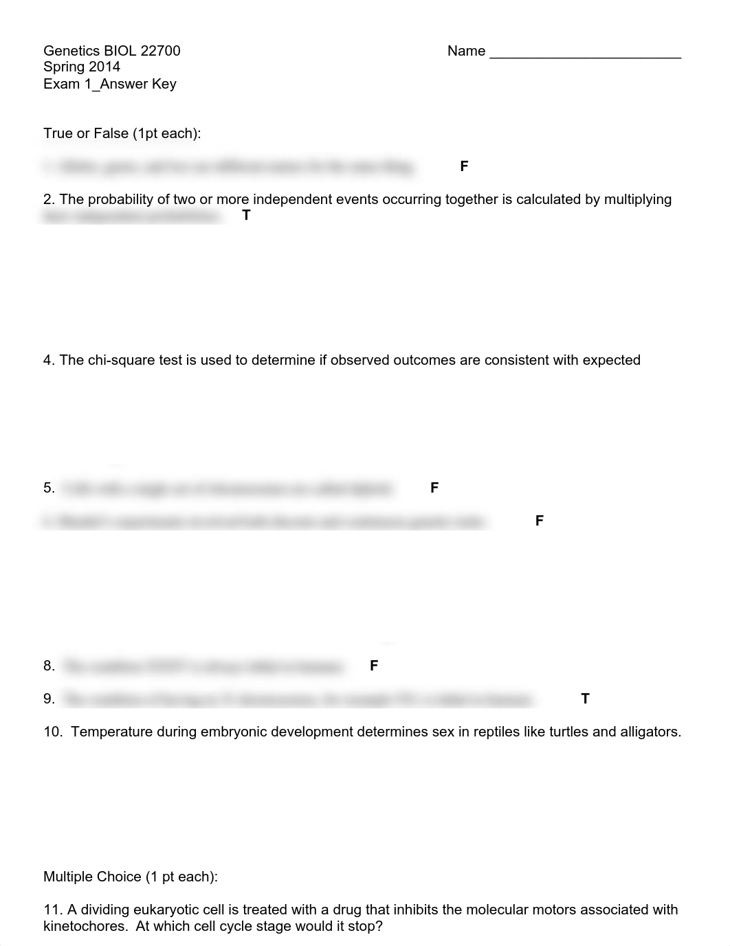 Genetics_Exam+1_Spring+2014_Answer+Key_dtyekqpv4ae_page1