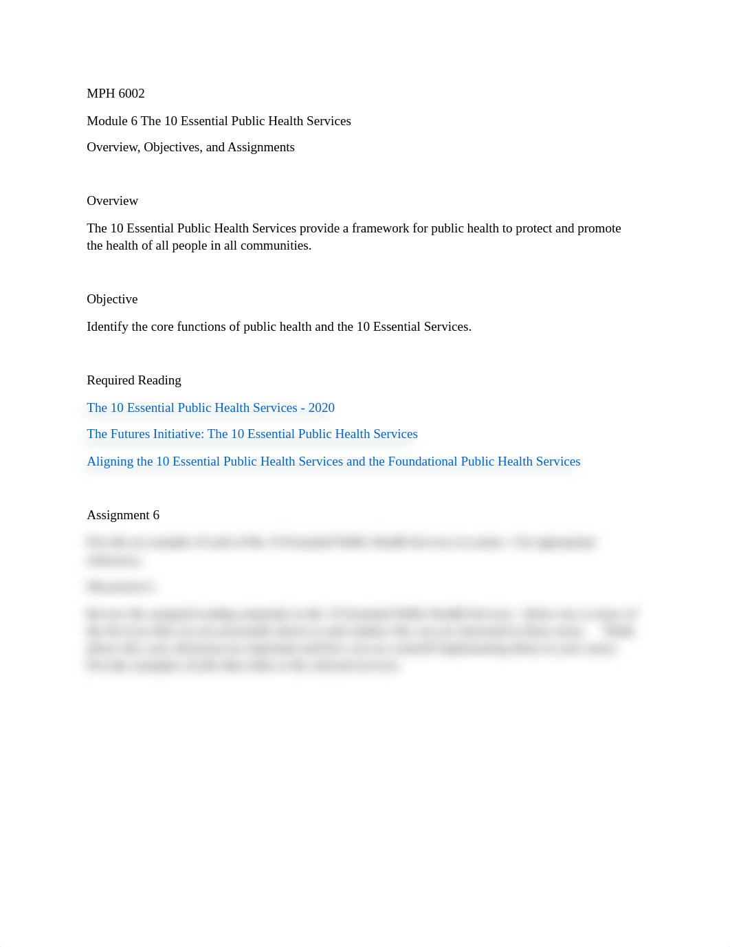 Module 6 The 10 Essential Public Health Services (2).docx_dtyew6lgh1j_page1