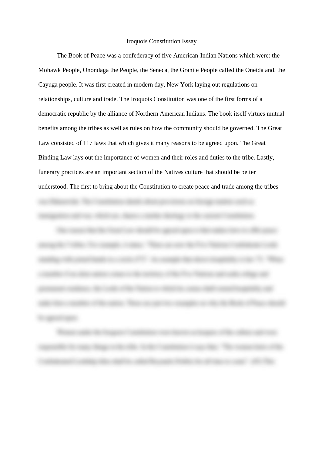 Iroquois Constitution Essay.docx_dtyqiskltrn_page1