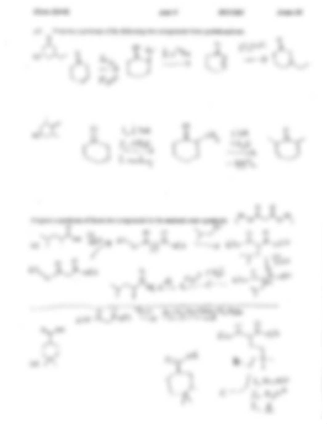 Retake Exam 3 Key on Carbonyl Chemistry_dtyz2zr2l2c_page3