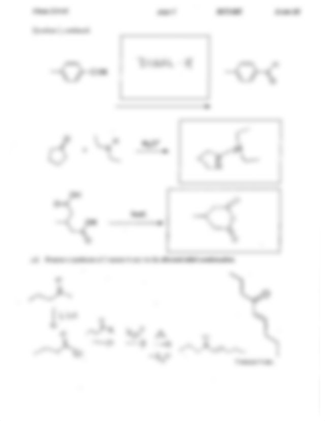 Retake Exam 3 Key on Carbonyl Chemistry_dtyz2zr2l2c_page2