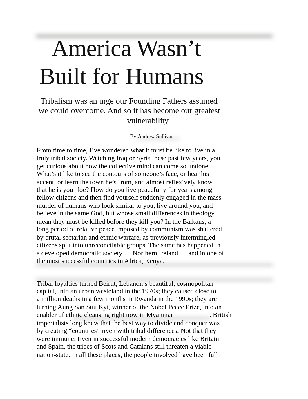 America Wasn't Built for Humans by Andrew Sullivan.docx_dtz22eywcr0_page1