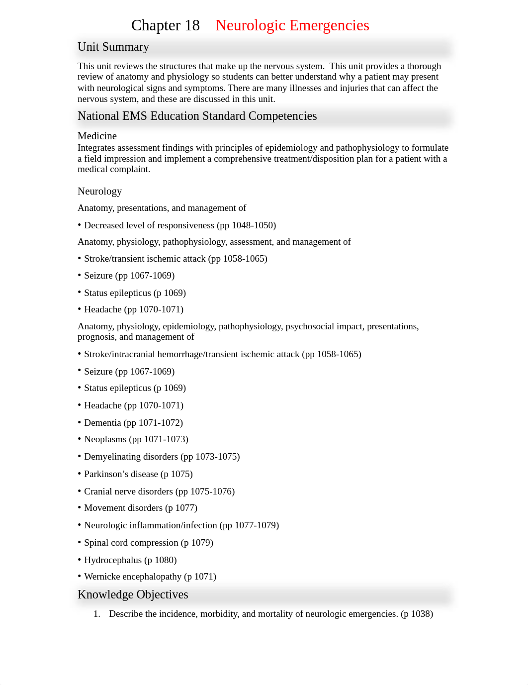 Ch18 Neurologic Emergencies.docx_dtz2uvkn16b_page1