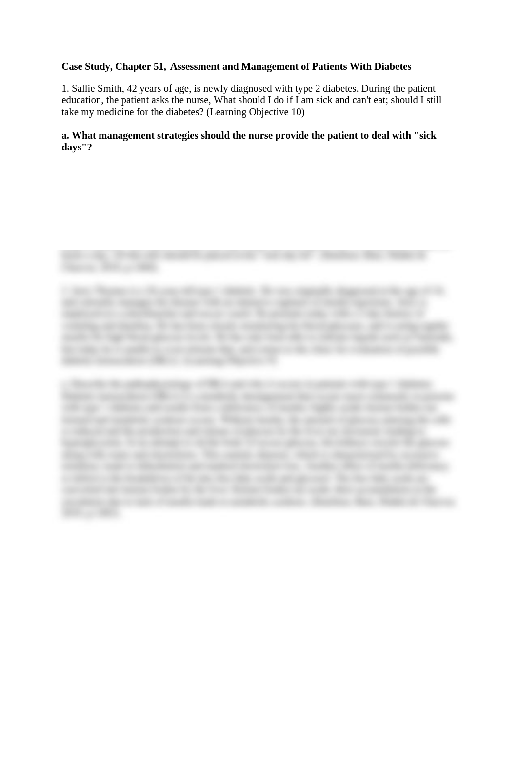 Case Study Chapter 51 Assessment and Management of Patients With Diabetes.docx_dtz6ey9t75f_page1