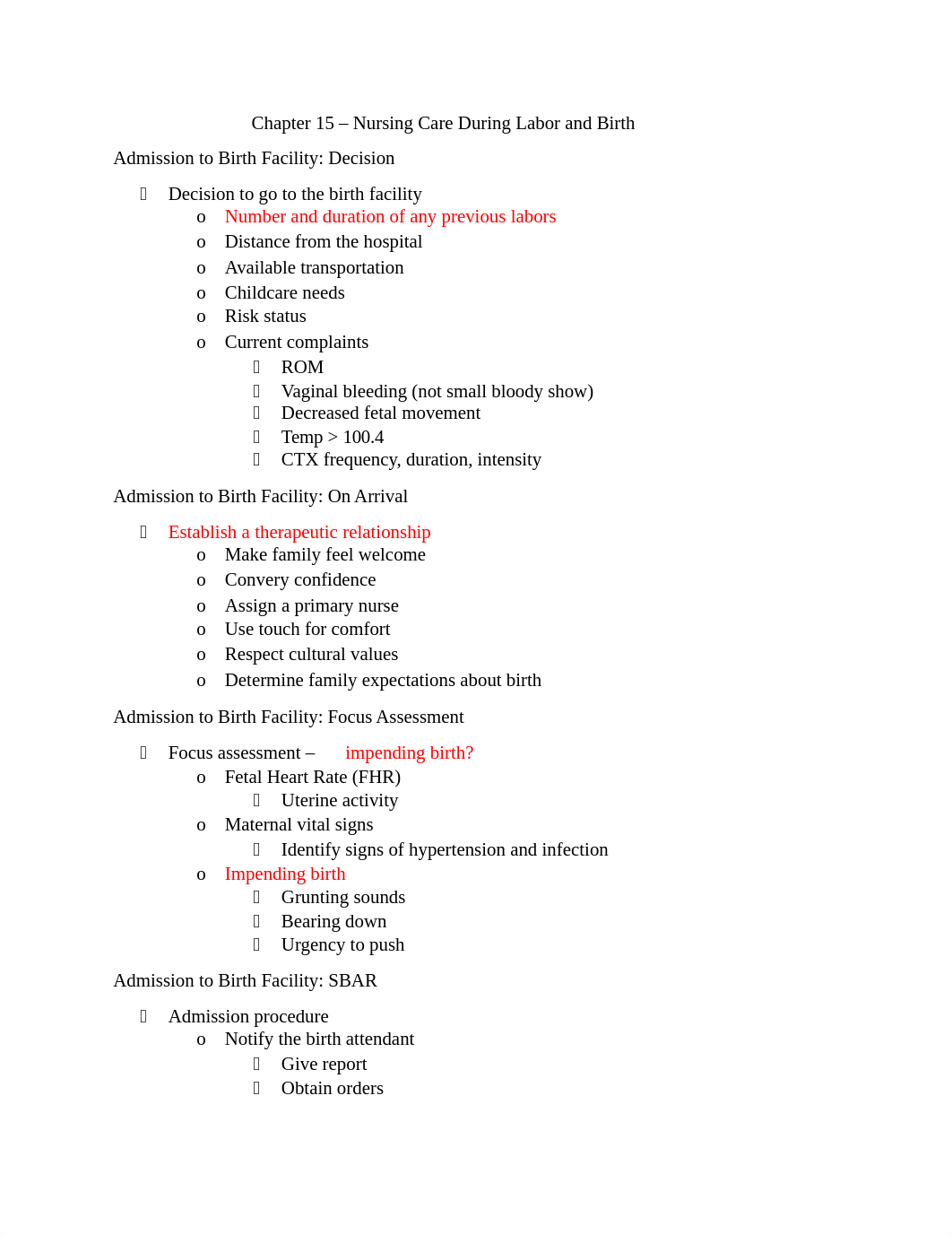 Chap 15 - Nursing Care During Labor and Birth .docx_dtzf1r328vq_page1