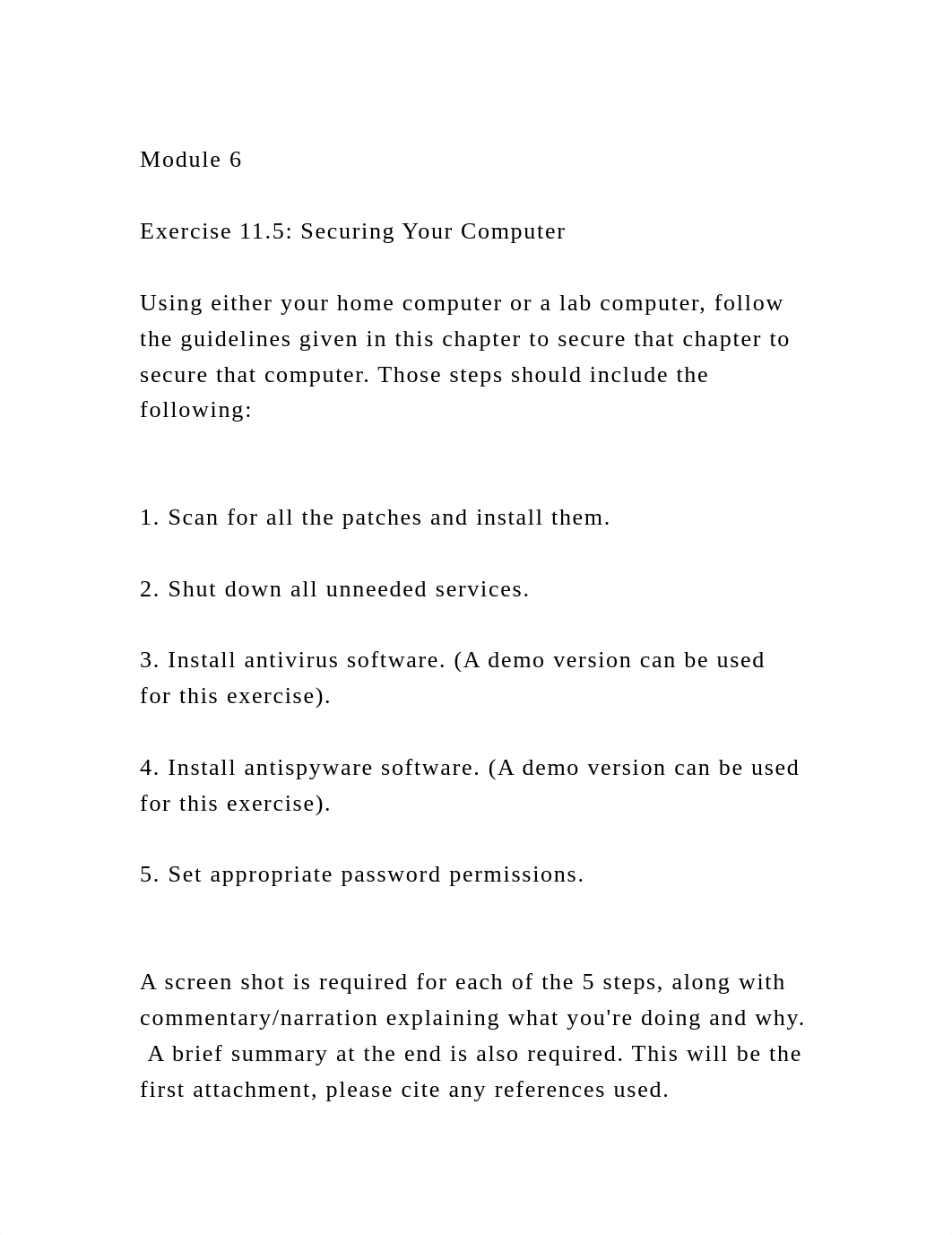 Module 6 Exercise 11.5 Securing Your Computer Using either .docx_dtzm7eiw4qw_page2