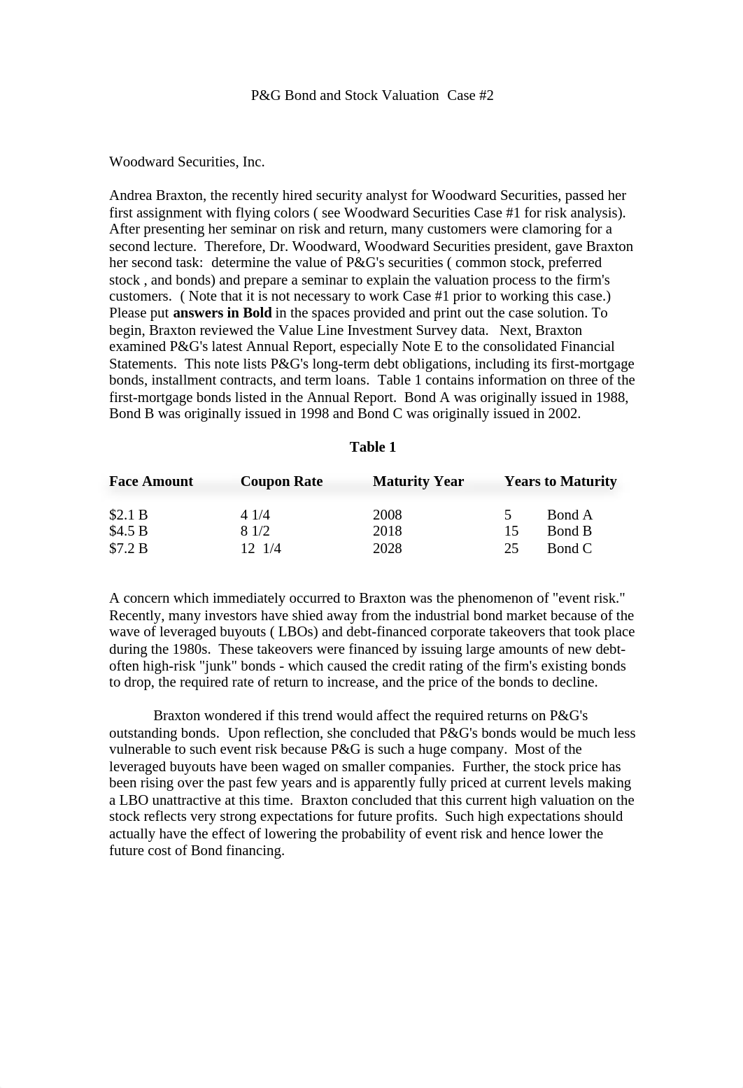 P&G  Bond and Stock Valuation  case 2014_dtzwjclvqrn_page1